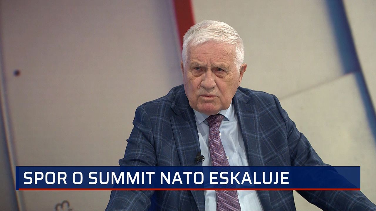 Klaus: Pavel nemá žádný nárok jet na summit NATO. Vláda nemůže jen sklapnout podpatky | Stream